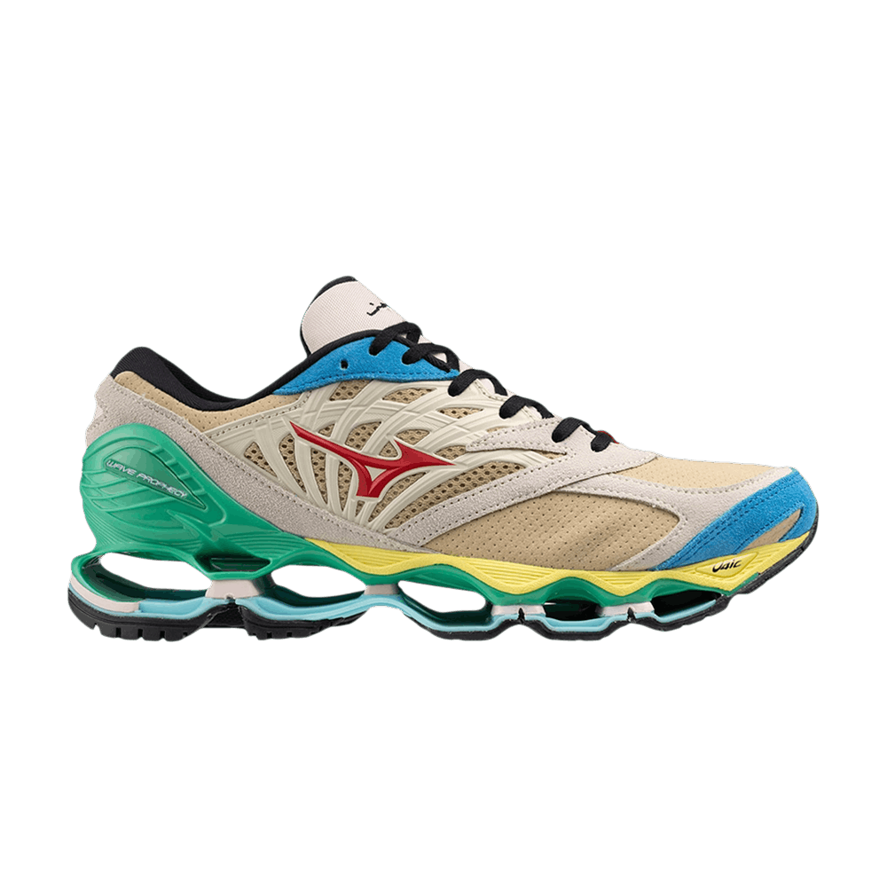 Кроссовки Hiroshi Nagai x Mizuno Wave Prophecy LS 'Mojave Desert High Risk Red'