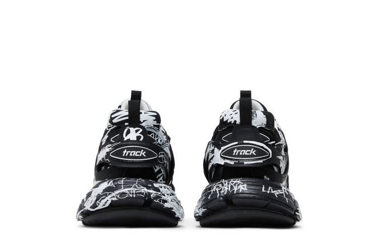Кроссовки Balenciaga Track Sneaker 'Graffiti - Black White'
