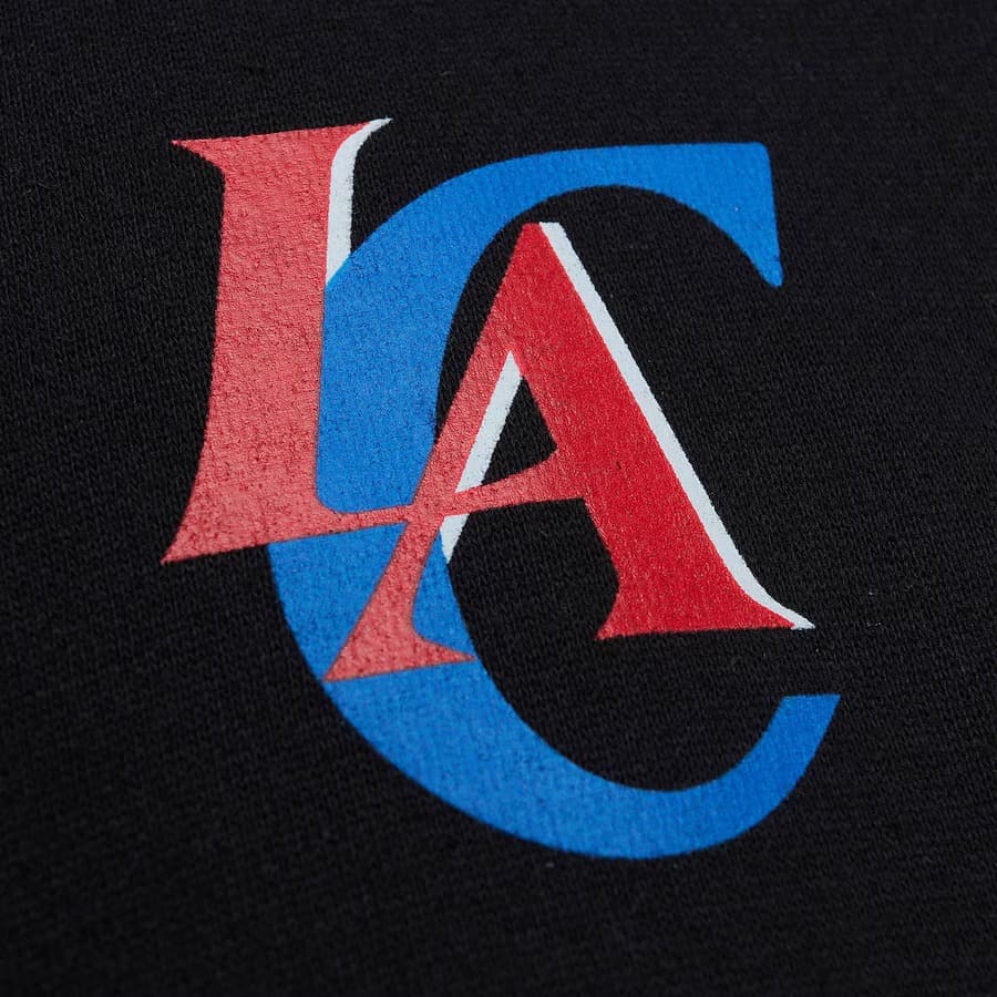 Худи Mitchell & Ness Black LA Clippers SUGA Glitch Pullover Hoodie