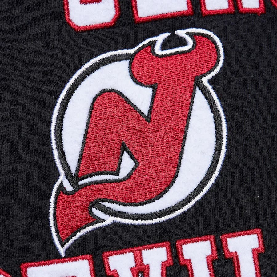 Футболка Mitchell & Ness Black New Jersey Devils Legendary Slub T-Shirt