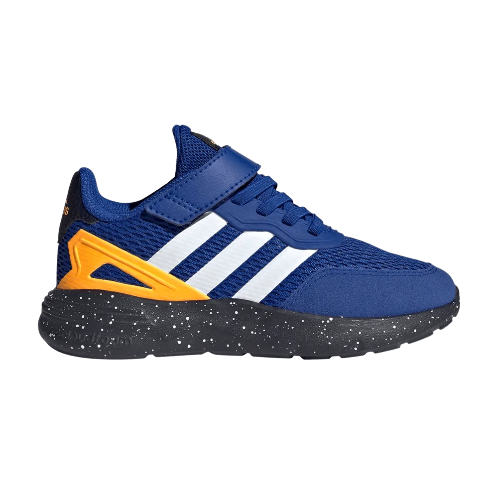Кроссовки Adidas Nebzed J 'Royal Blue Flash Orange'