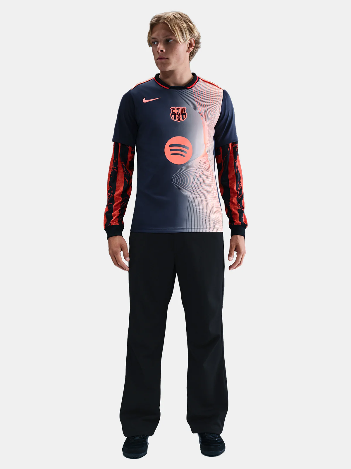 Футбольное джерси Pre-Match third shirt FC Barcelona 25/26 T90
