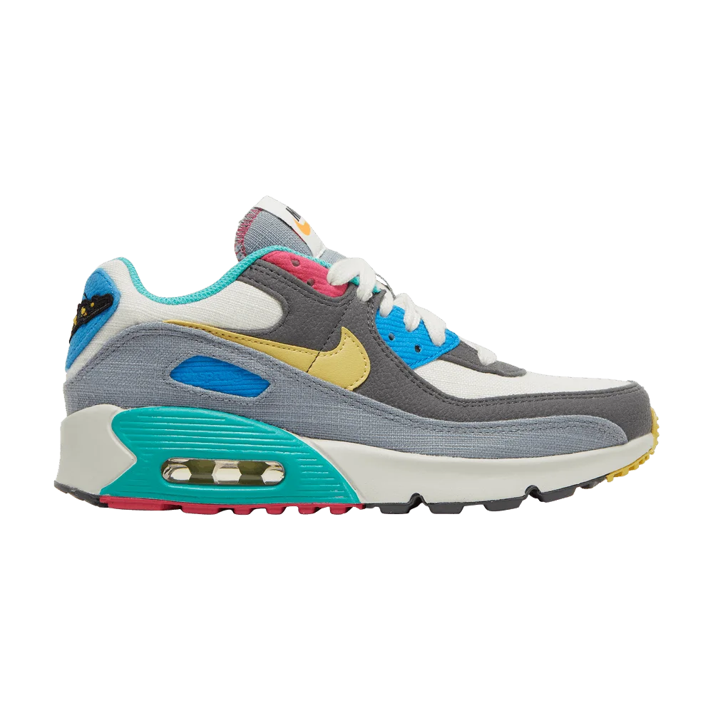 Krossovki-Nike-Air-Max-90-GS-Air-Sprung-Iron-Grey