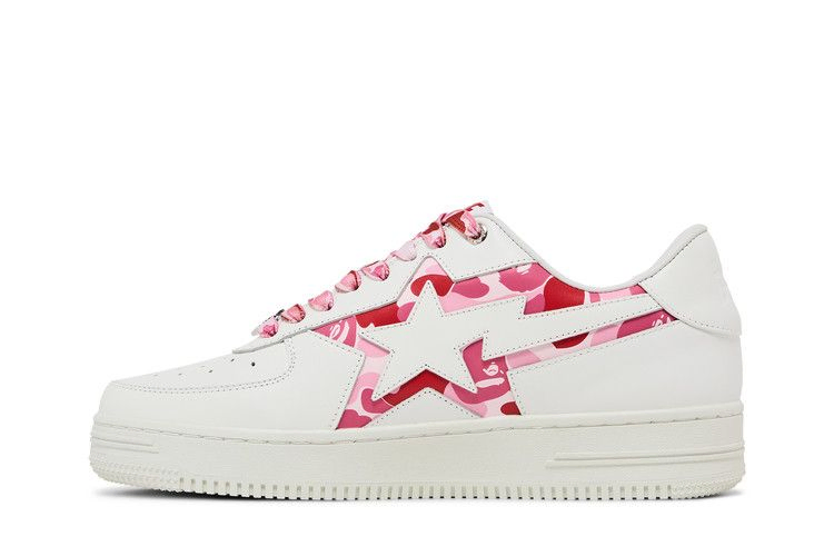 Кроссовки Bapesta Icon 'ABC Camo - Pink'