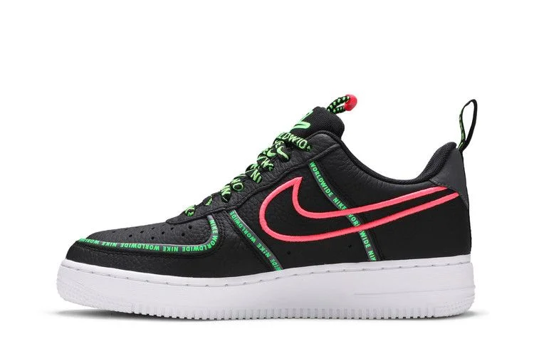 Кроссовки Nike Air Force 1 '07 Premium 'Worldwide Pack - Black Green Strike'
