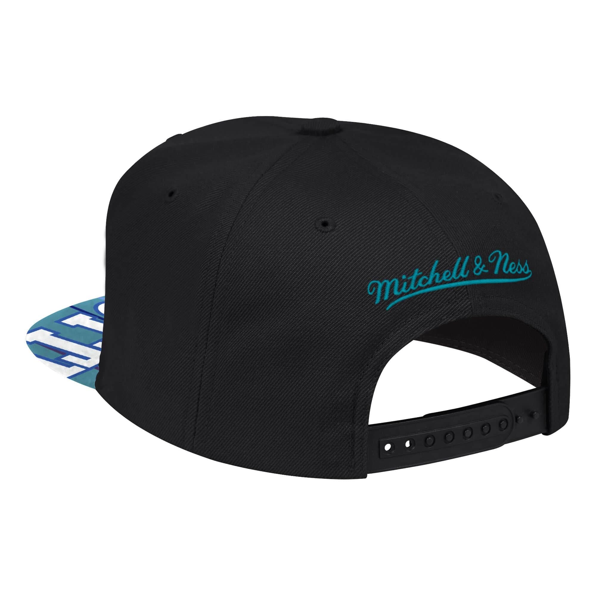 Бейсболка Mitchell & Ness Swingman Pop Snapback HWC Charlotte Hornets Hat Black