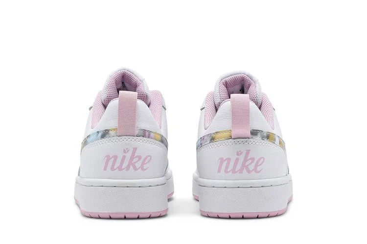 Кроссовки Nike Court Borough Low 2 SE GS 'Floral Swoosh'
