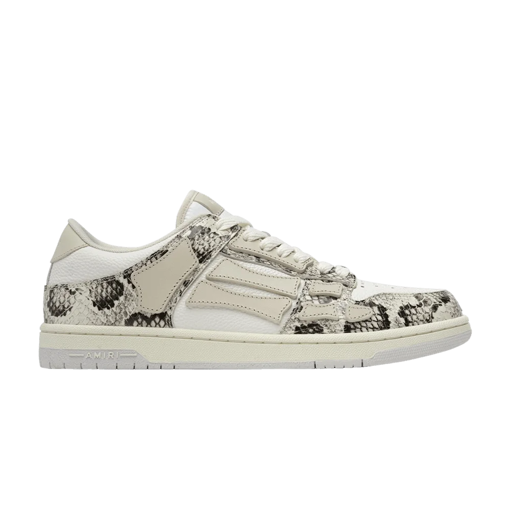 Кроссовки Amiri Skel Top Low 'Snake - Alabaster'