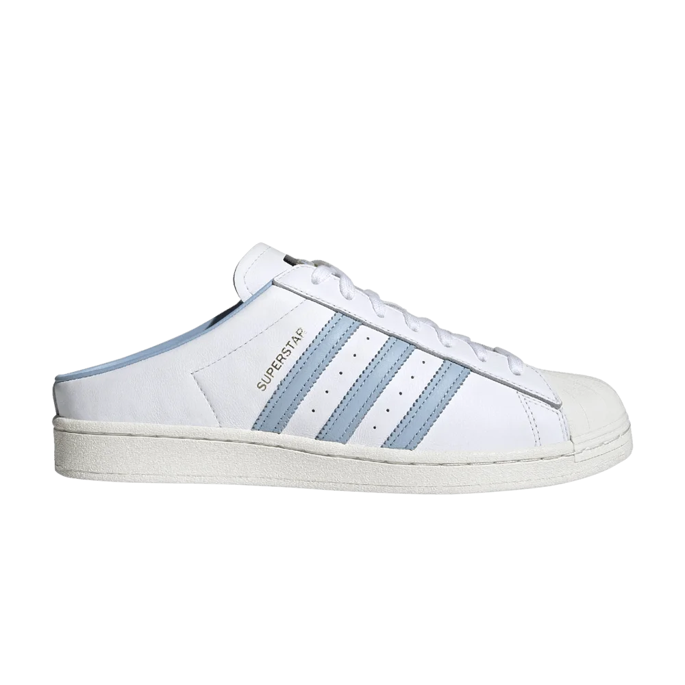 Adidas Superstar Mule 'White Clear Sky'