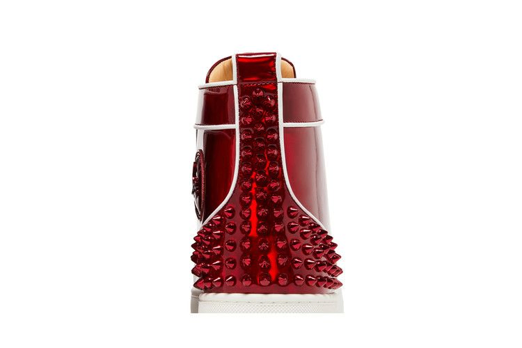 Кроссовки Christian Louboutin Lou Spikes 2 High 'Red'