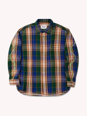 Awake-Heavyweight-Barbed-Wire-Flannel-Green-300x400