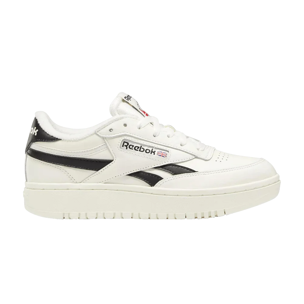 Krossovki-Reebok-Wmns-Club-C-Double-Chalk-Black