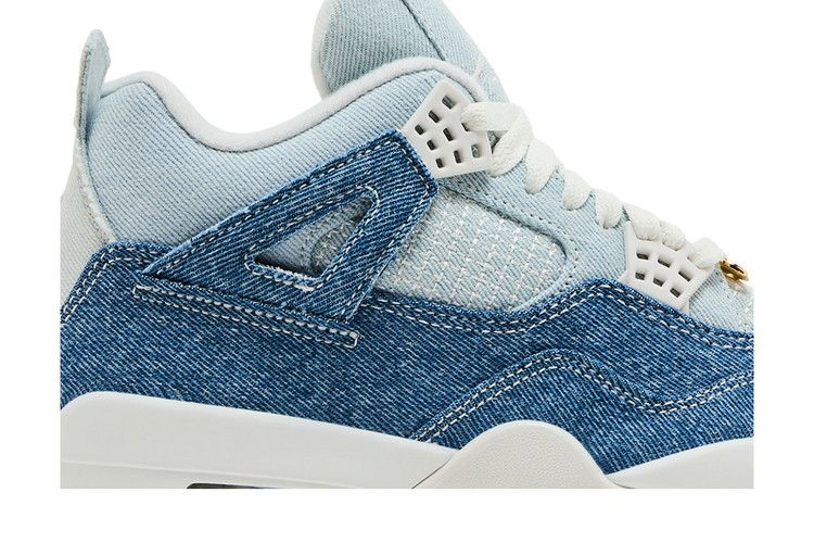 Кроссовки Wmns Air Jordan 4 Retro TEX 'Worn Blue Denim'