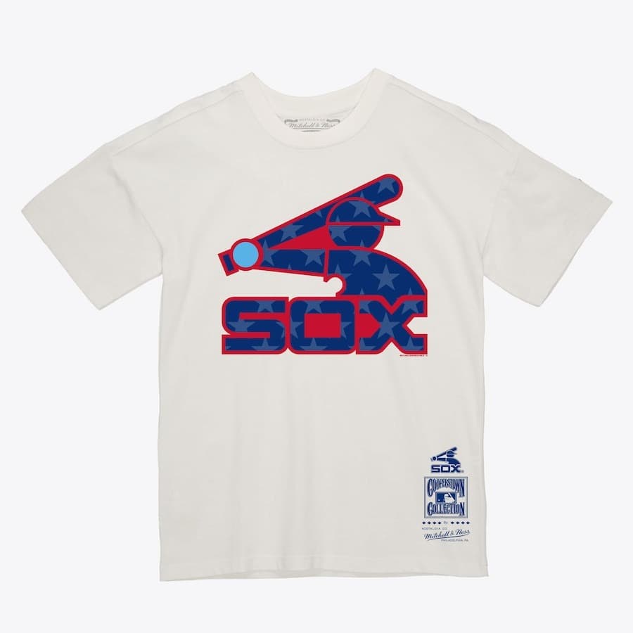 Футболка Mitchell & Ness Cream Chicago White Sox Freedom T-Shirt