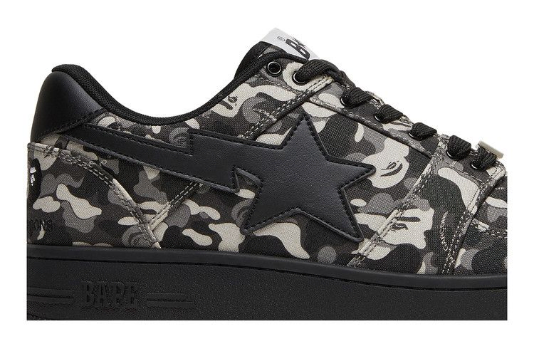 Кроссовки Comme des Garçons x Bapesta Low 'Black Camo'