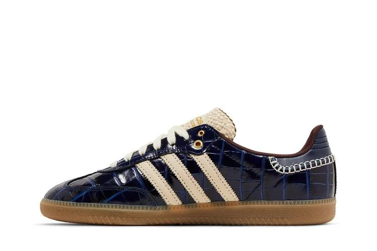 Кроссовки Wales Bonner x adidas Samba OG 'Croc - Collegiate Navy'
