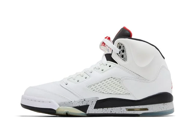 Кроссовки Air Jordan 5 Retro GS 'White Cement'