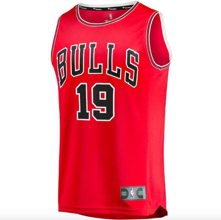 2021-22-Chicago-Bulls-19-Marko-Simonovic-Fast-Break-Icon-Red-Jersey-2