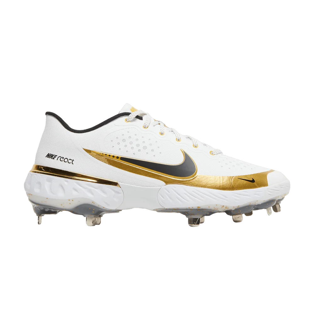 Krossovki-Nike-Alpha-Huarache-Elite-3-Low-White-Metallic-Gold