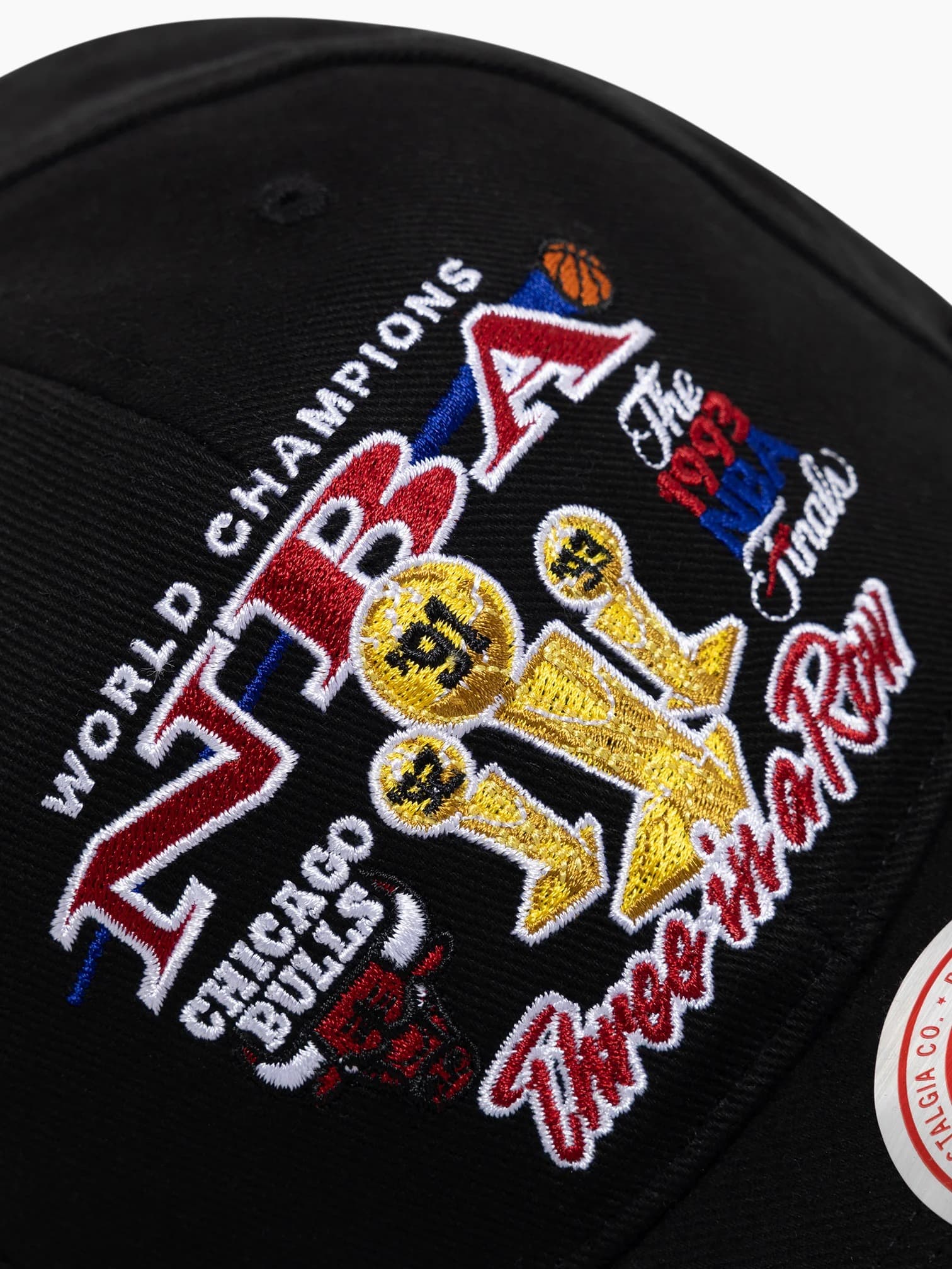 Mitchell-Ness-Chicago-Bulls-1993-NBA-Finals-History-Deadstock-NBA-Snapback-Hat-3