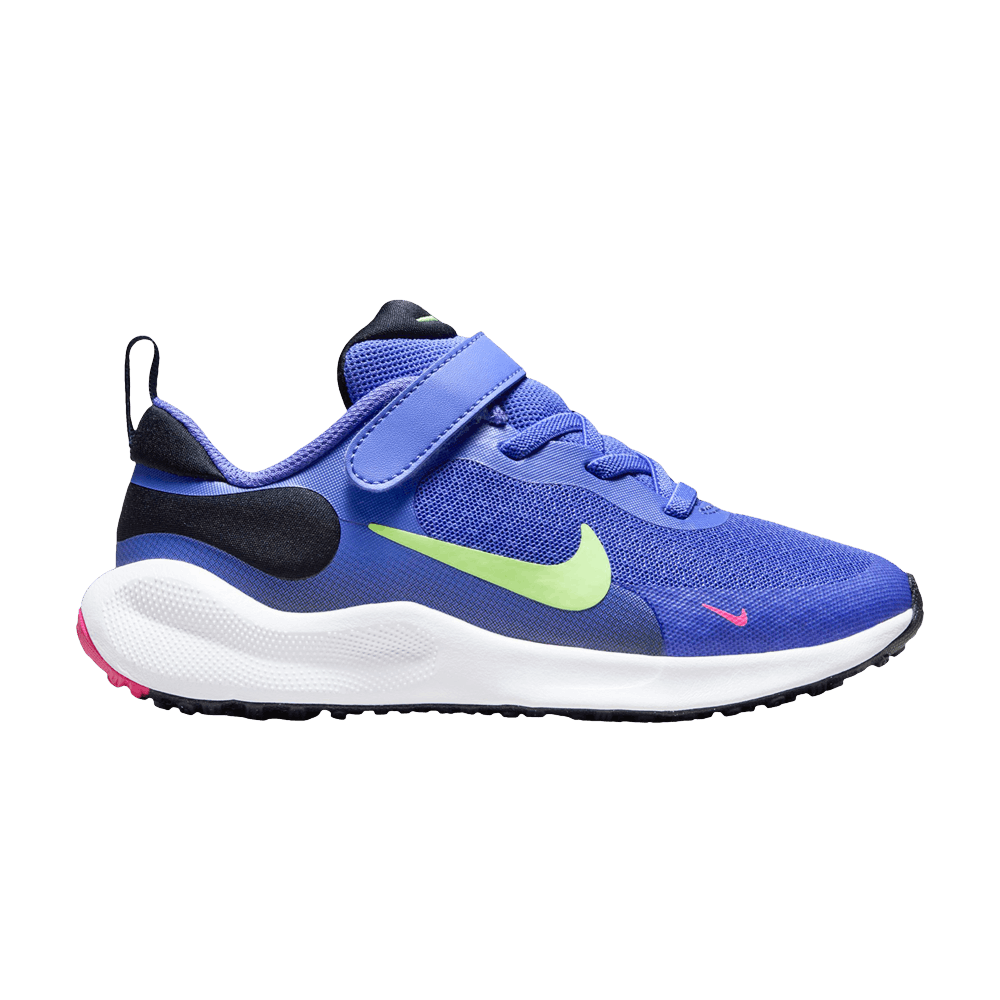 Кроссовки Nike Revolution 7 PS 'Ultramarine Lime Blast'