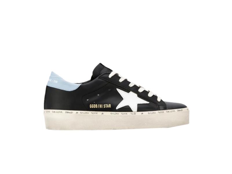 Кроссовки Golden Goose Wmns Hi Star Black