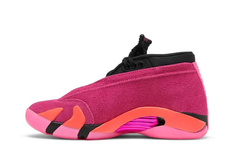 Кроссовки Wmns Air Jordan 14 Retro Low 'Shocking Pink'