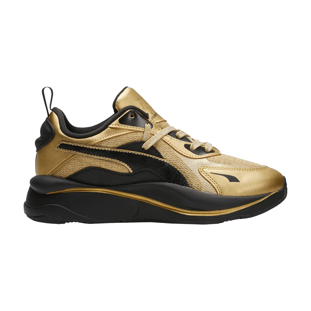 Кроссовки Puma Baby Phat x Wmns RS-Curve 'Team Gold Black'