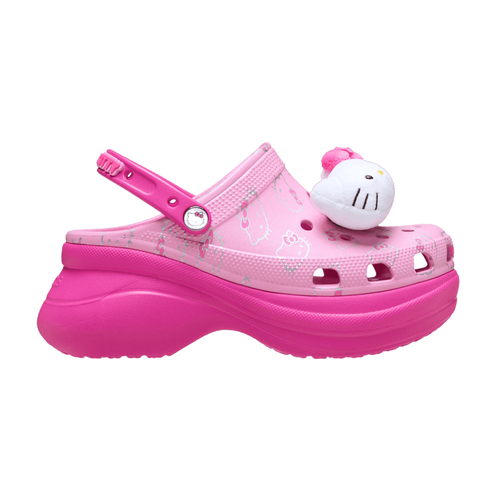 Кроссовки Crocs Hello Kitty x Wmns Classic Bae Clog 'Pink Whiskers'