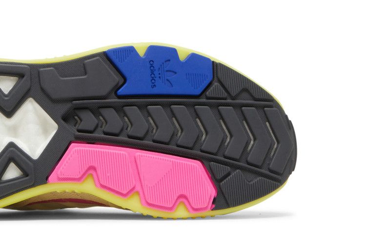 Кроссовки Adidas Wmns ZX 5000 Boost 'Wonder White Acid Yellow'
