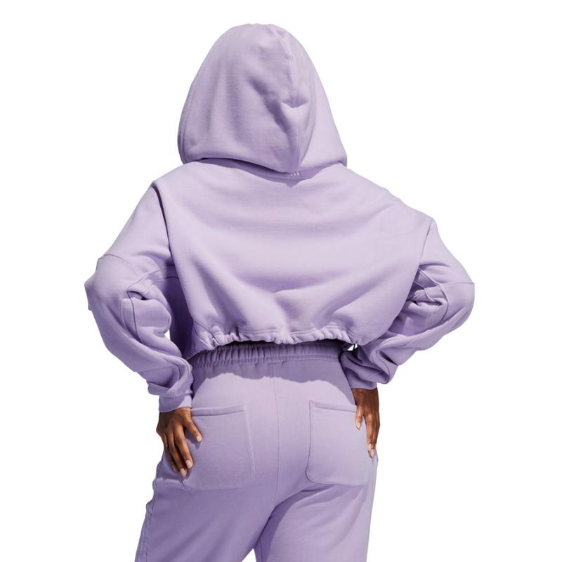 Худи adidas Ivy Park Hooded Shrug Purple Glow