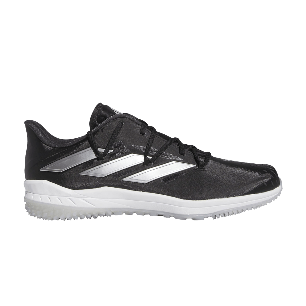 Кроссовки Adidas Adizero Afterburner 9 TF 'Black Silver'