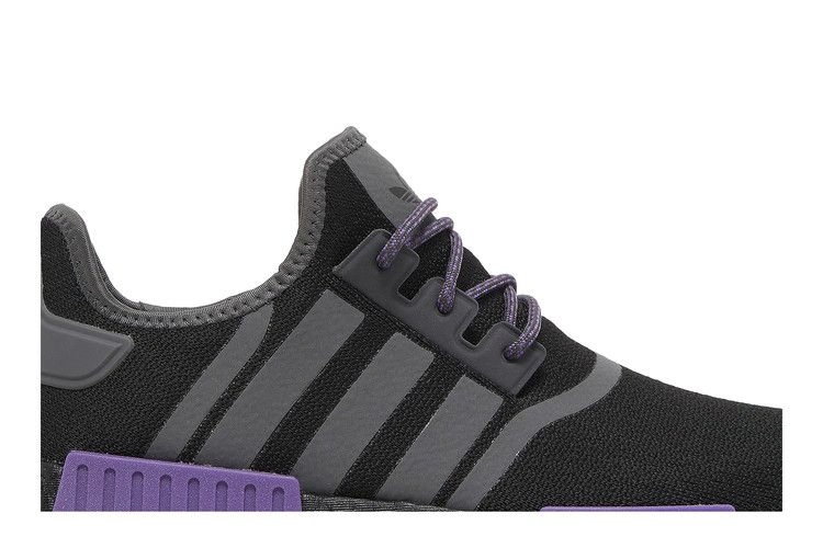 Кроссовки adidas NMD_R1 'Black Active Purple'
