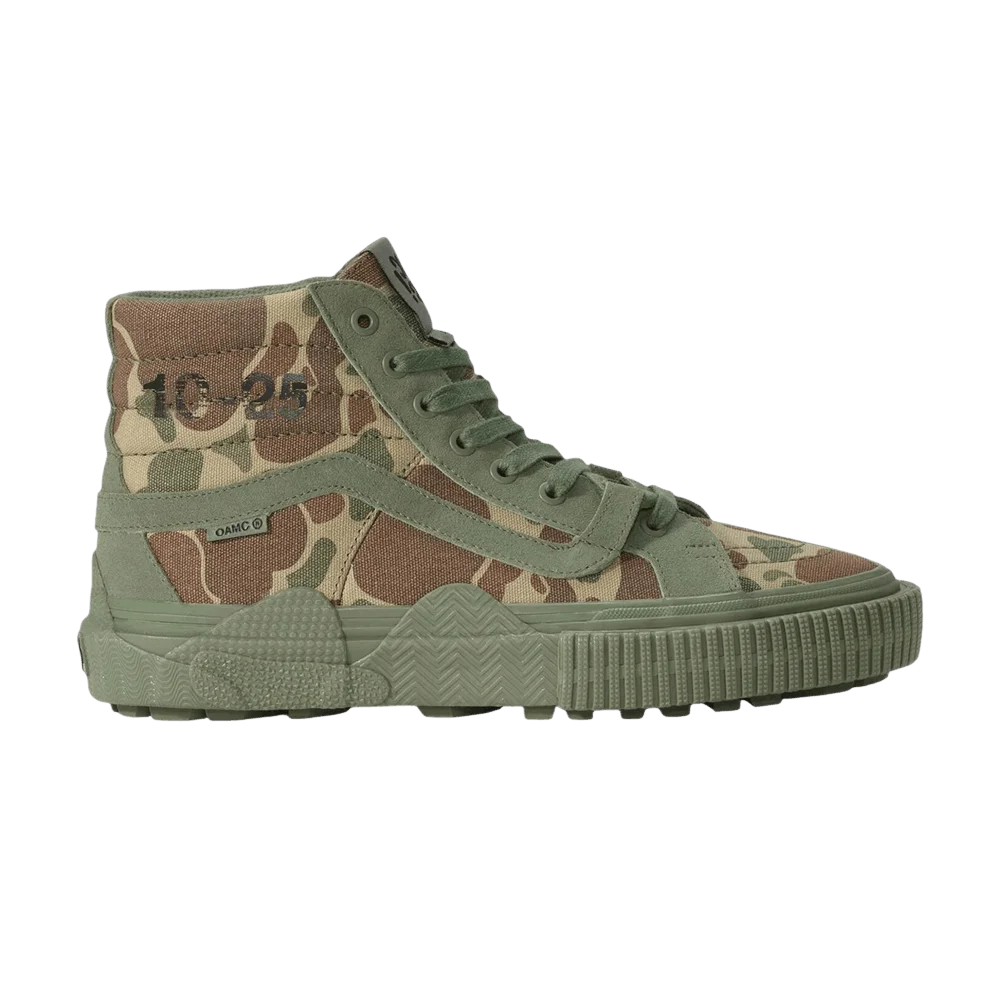 OAMC x WTAPS x Vans Sk8 Hi 'Duck Camo'