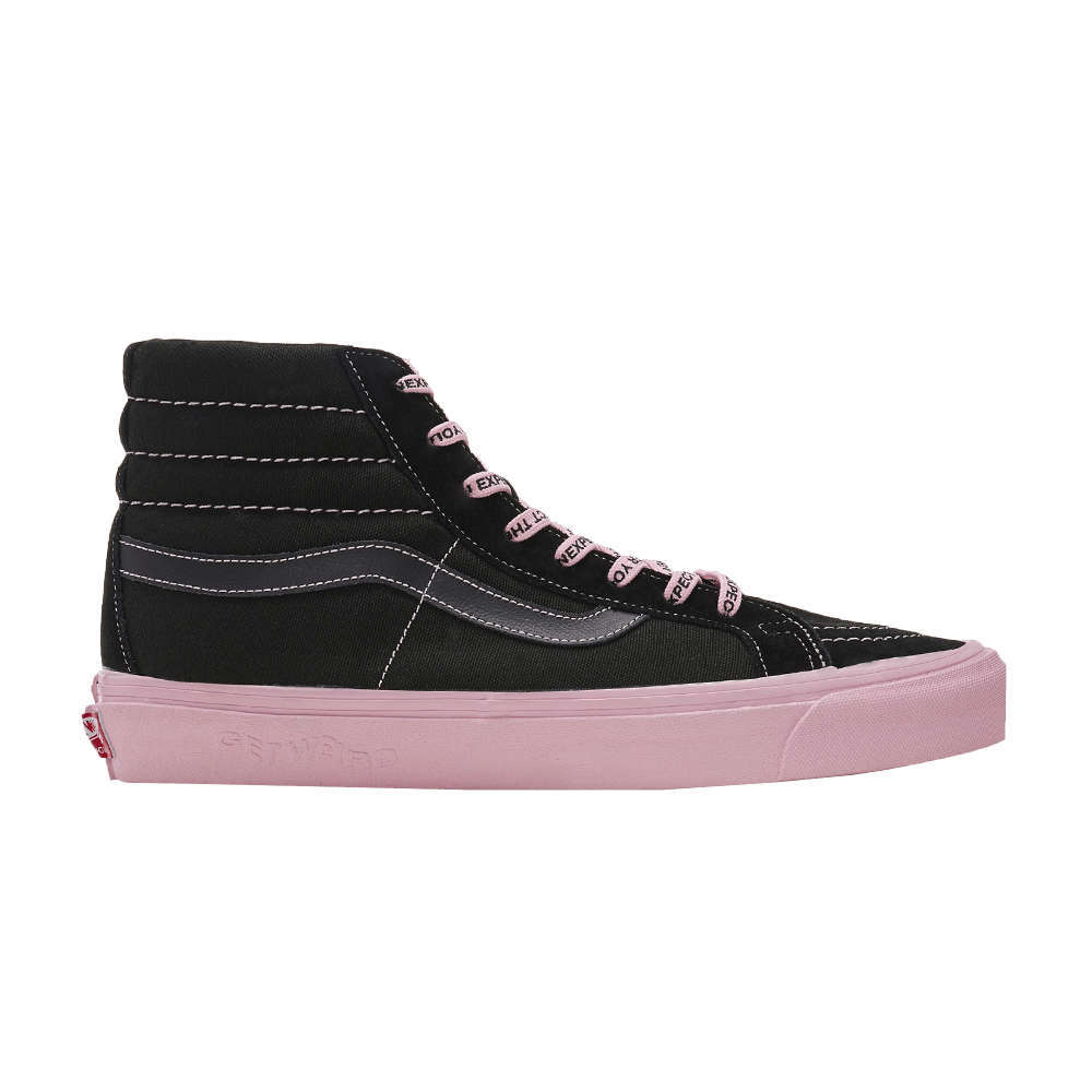 Кроссовки Vans Anti Social Social Club x Dover Street Market x Sk8-Hi 'Black'