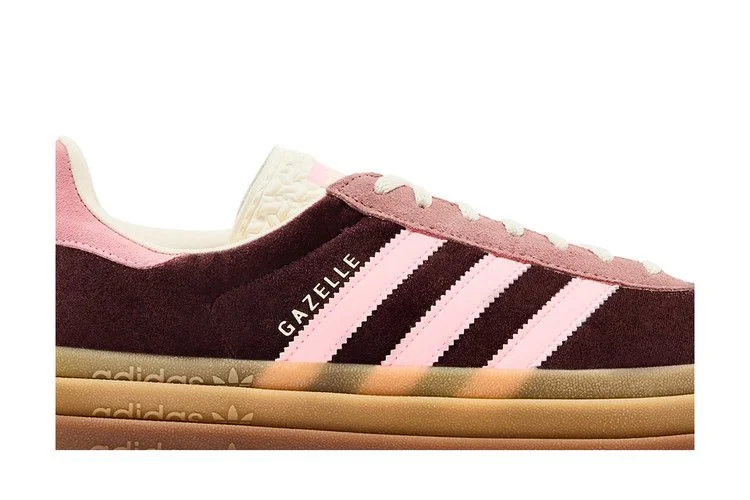 Кроссовки adidas Wmns Gazelle Bold 'Shadow Brown Glow Pink Velvet'