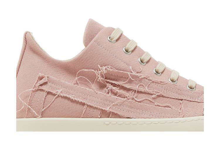Кроссовки Rick Owens Wmns EDFU DRKSHDW Slashed Low 'Faded Pink'