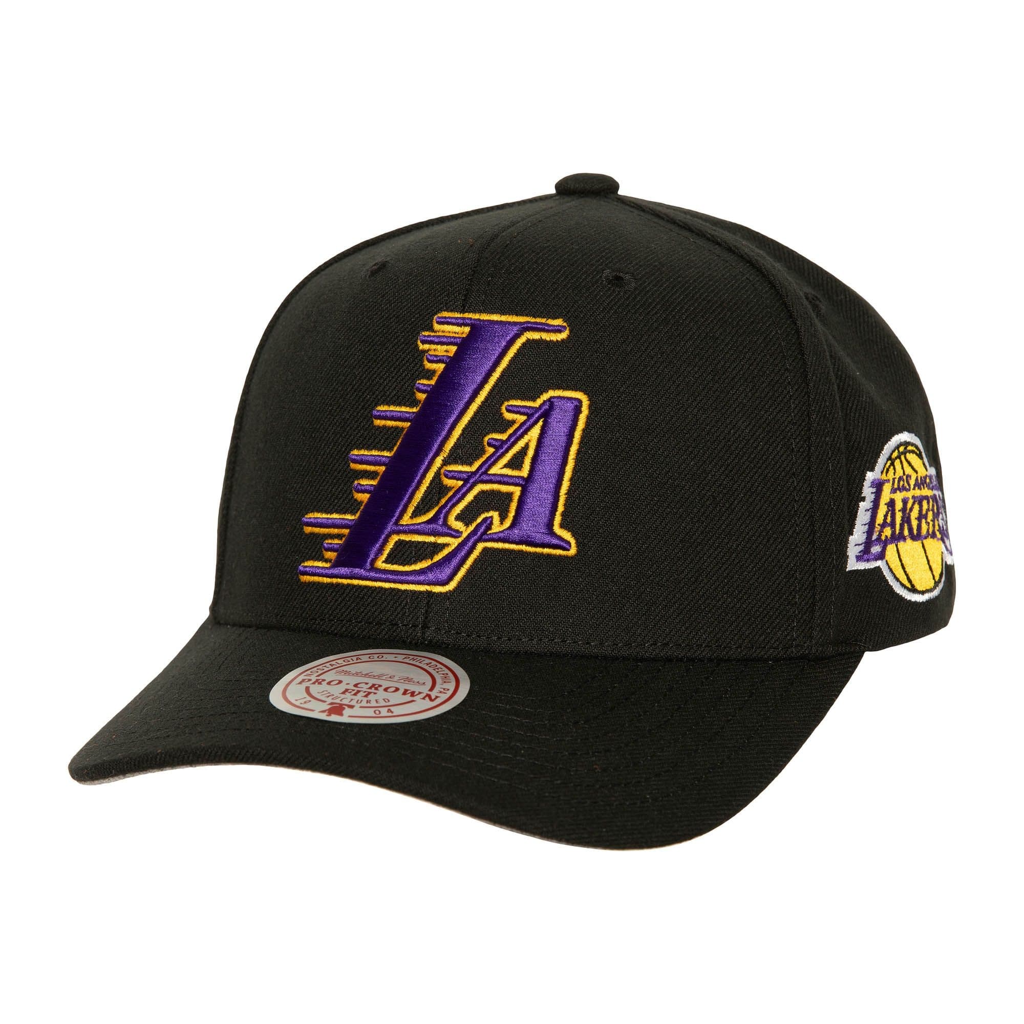Бейсболка Mitchell & Ness Icon Grail Pro Snapback Los Angeles Lakers Hat