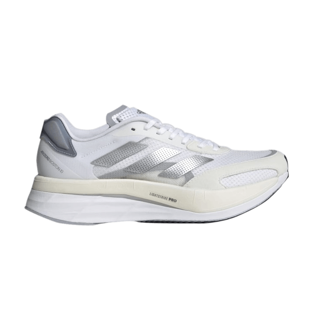 Кроссовки Adidas Wmns Adizero Boston 10 'White Silver Metallic'