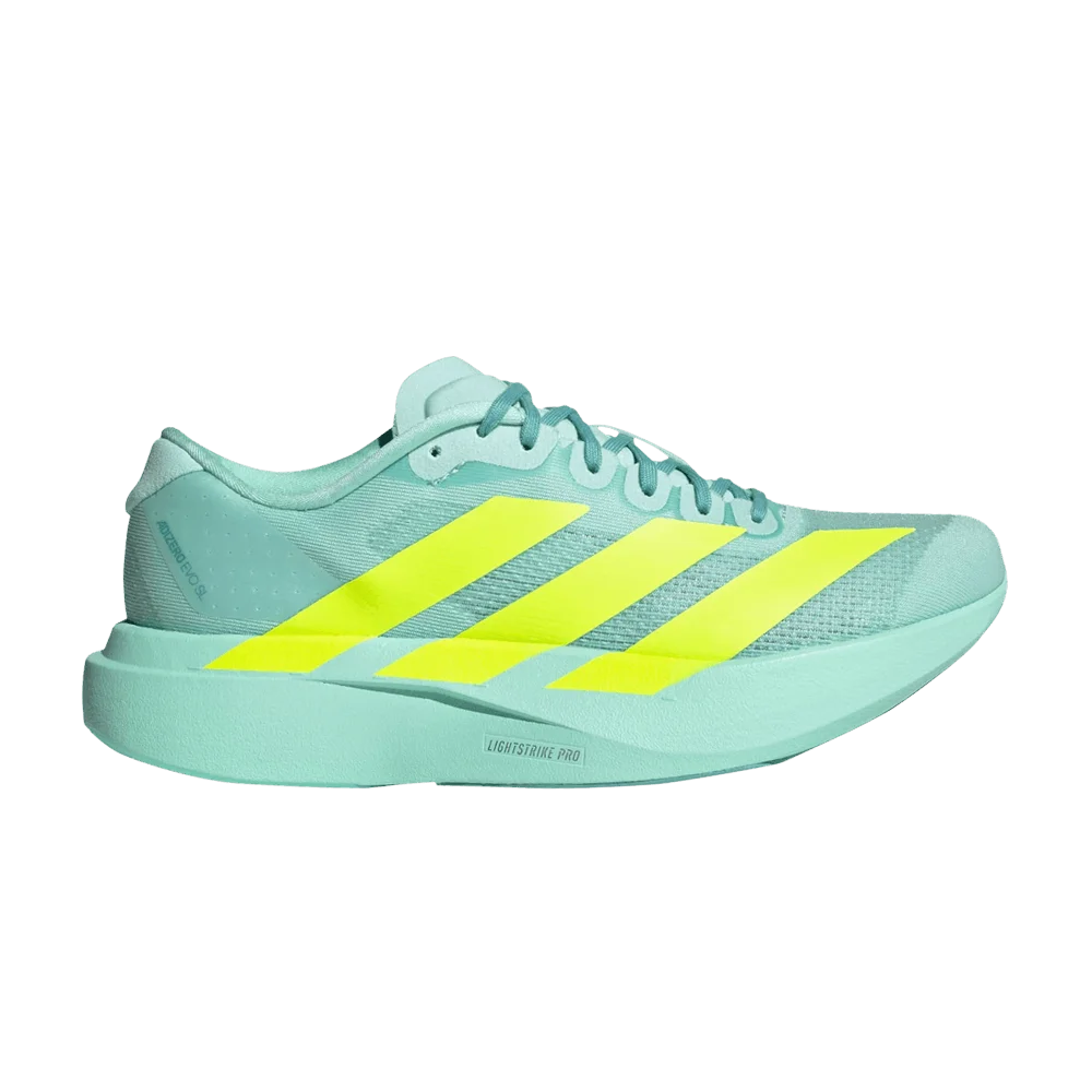 Krossovki-adidas-Wmns-Adizero-Evo-SL-Semi-Flash-Aqua-Lucid-Lemon