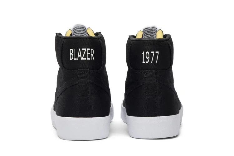 Nike Blazer Mid '77 Canvas 'Black'