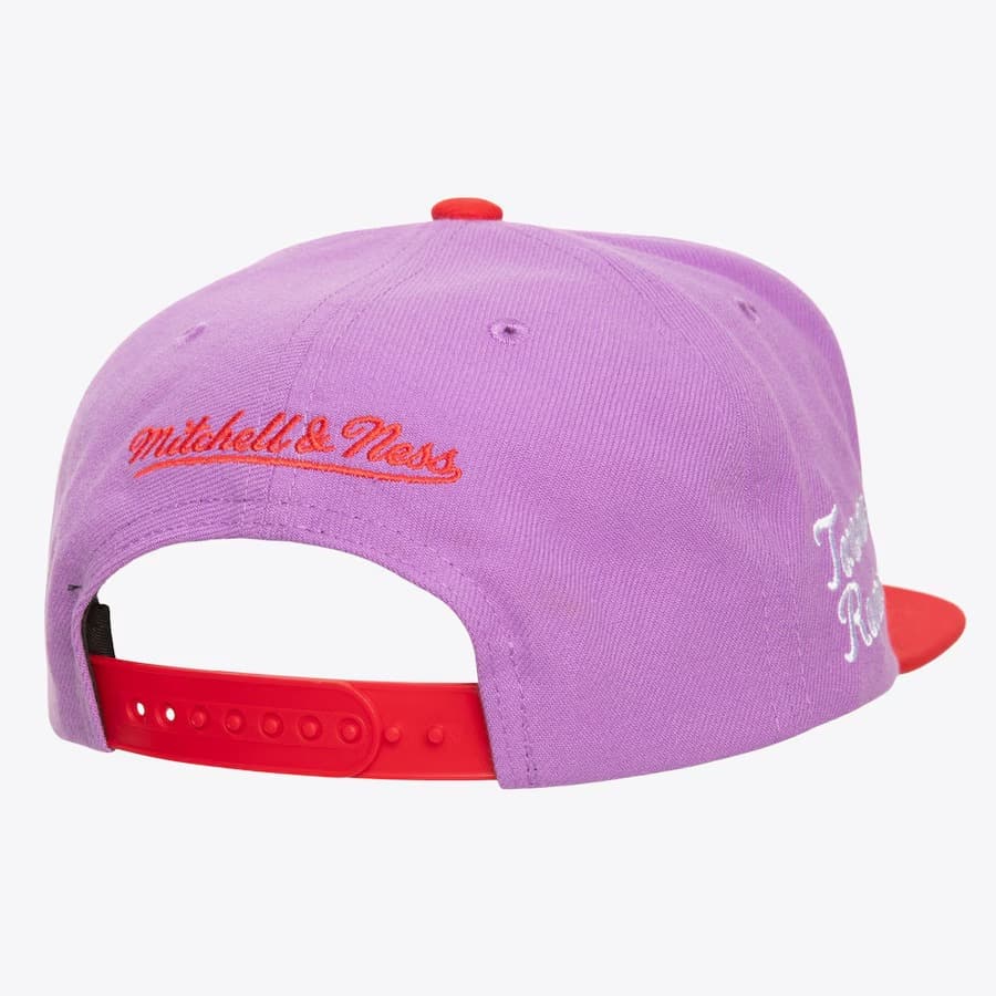 Бейсболка Mitchell & Ness Purple Toronto Raptors Hardwood Classics Uprise Snapback Hat