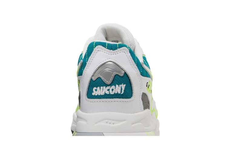 Кроссовки Saucony 3D Grid Hurricane 'White Green'