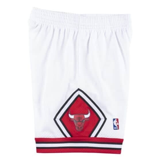 Спортивные шорты Mitchell & Ness Chicago Bulls 1997-98 Hardwood Classics Throwback Swingman NBA Shorts White