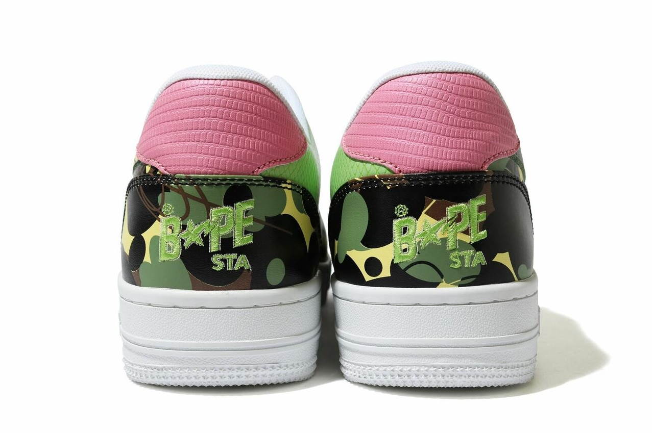 Кроссовки Mo’ Wax x Unkle x A Bathing Ape Bape Bapesta M2 Low Original Headz