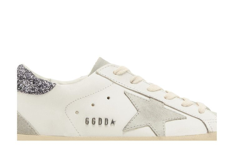 Кроссовки Golden Goose Wmns Superstar 'White Grey Glitter'