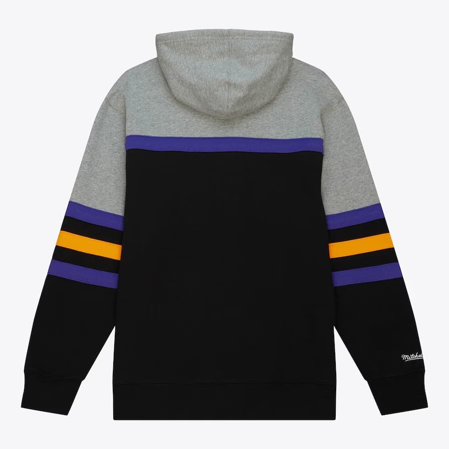 Худи Mitchell & Ness Black Los Angeles Kings Head Coach Pullover Hoodie