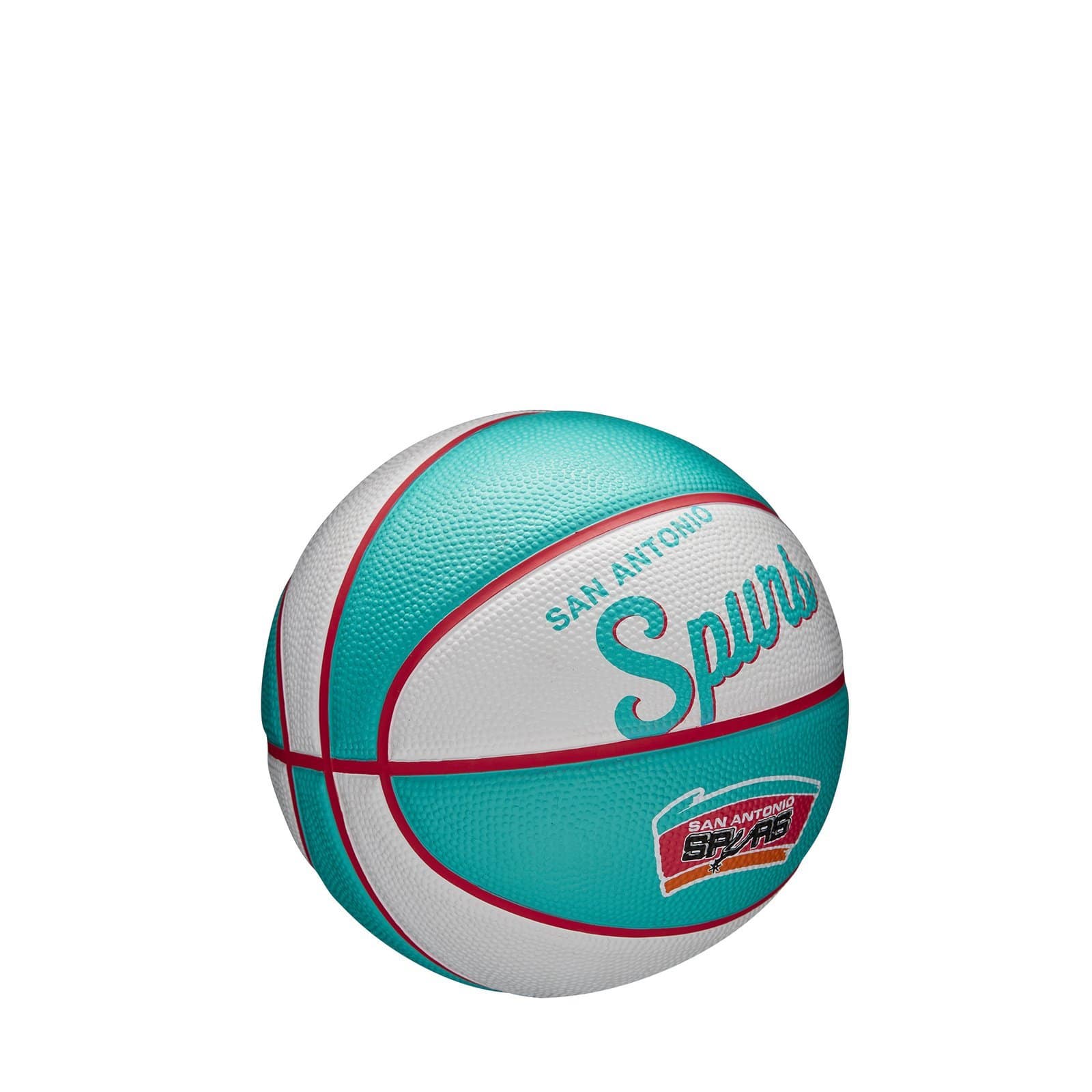 Wilson-San-Antonio-Spurs-Team-Logo-Retro-Mini-NBA-Basketball-4