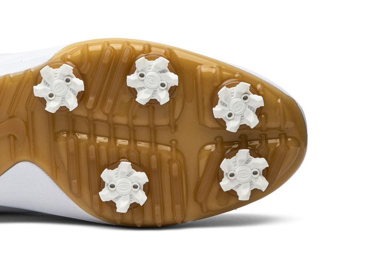 Кроссовки Air Jordan 11 Low Golf 'Metallic Gold'
