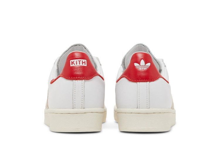 Кроссовки Kith x adidas Superstar 'Classics Program - White Red'